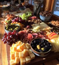 new years charcuterie board