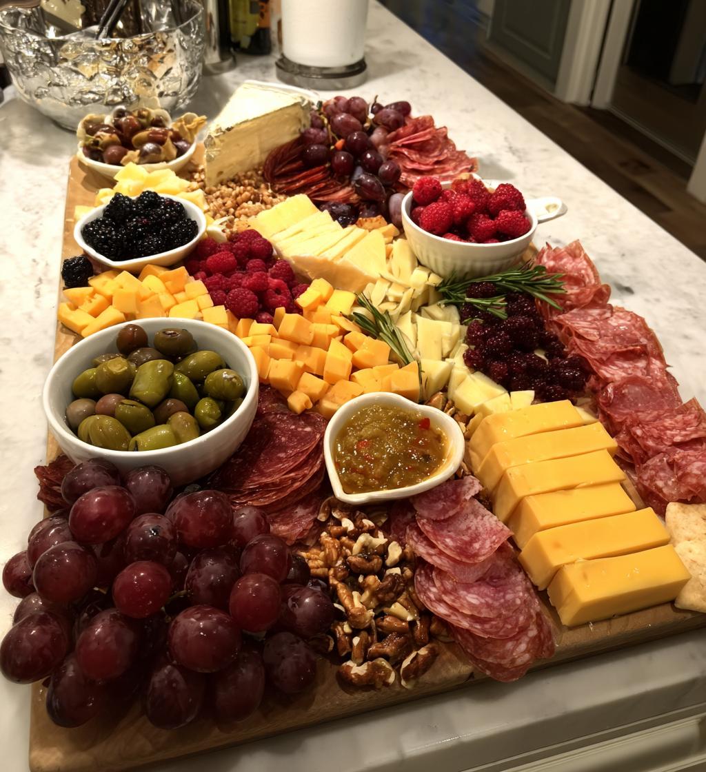 new years charcuterie board ideas