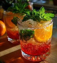 new years drinks