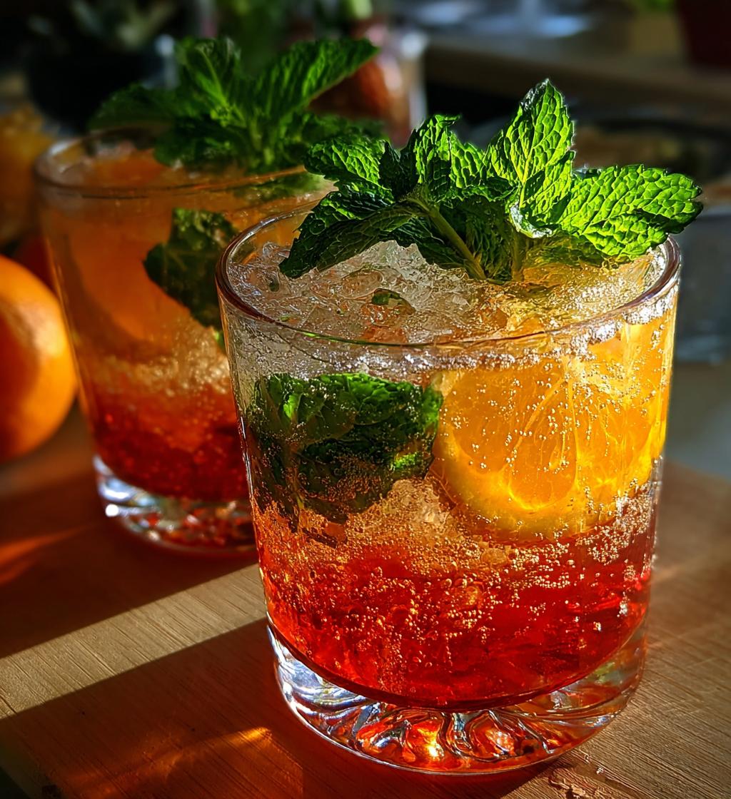 new years drinks