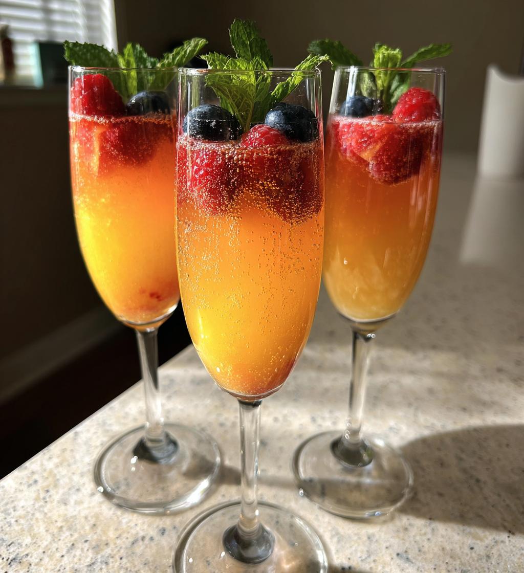 new years eve champagne cocktails