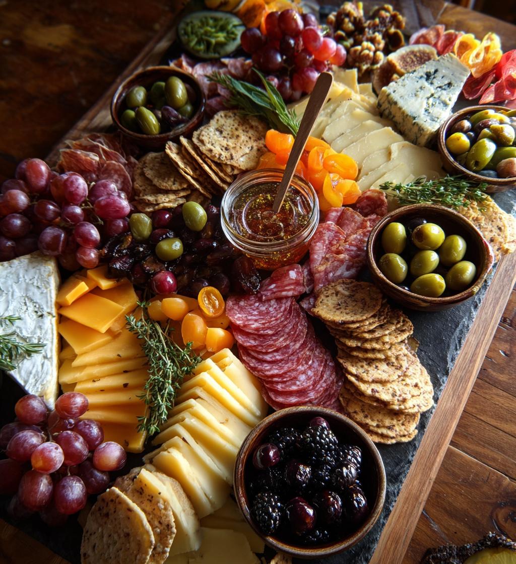 new years eve charcuterie board