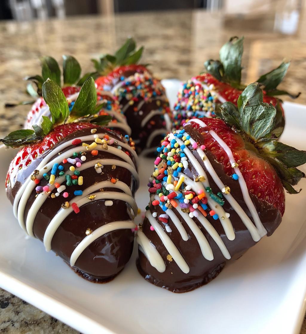 new years eve strawberries