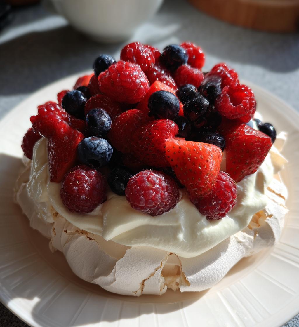 new years pavlova