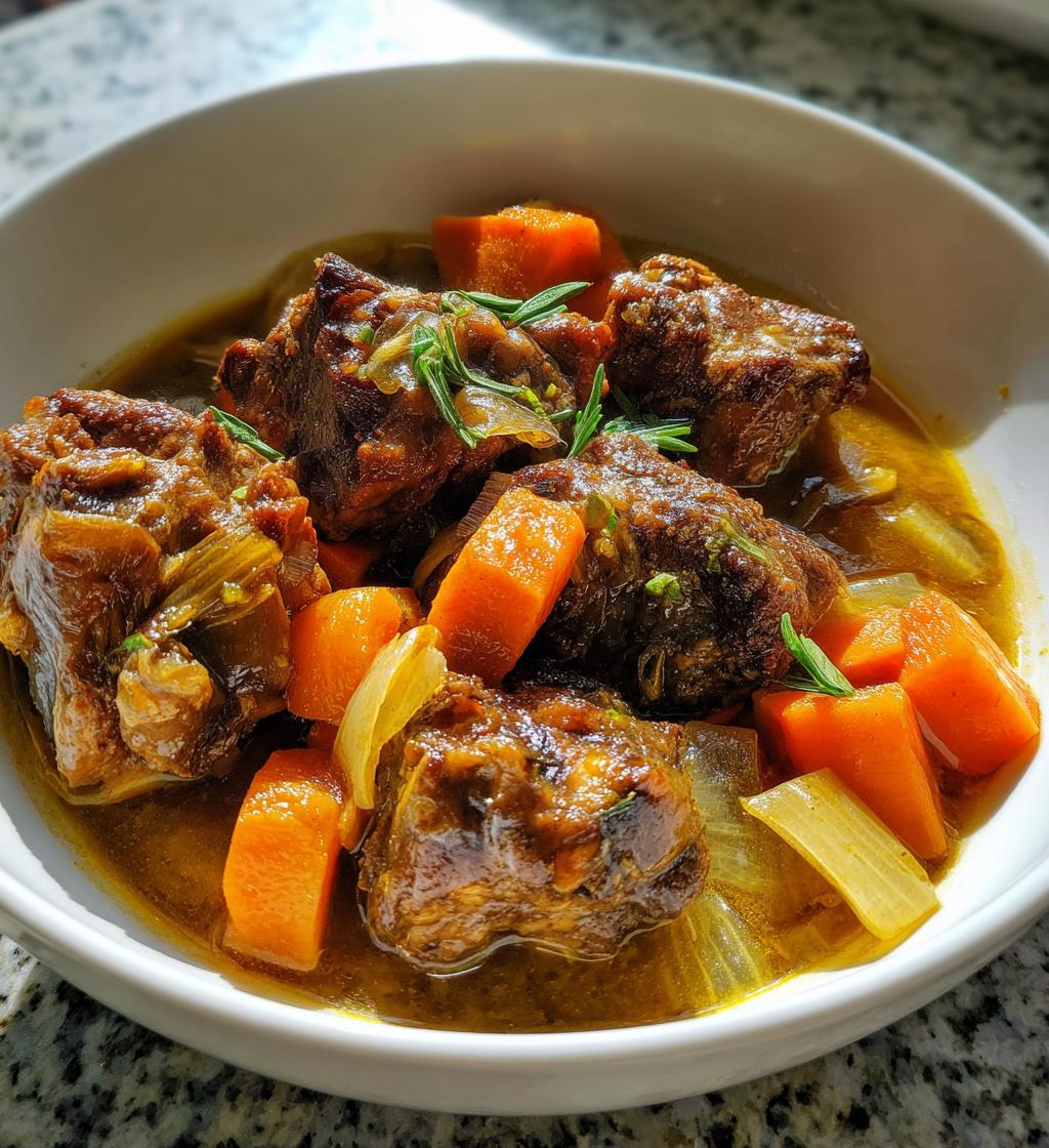 ox tail recipe