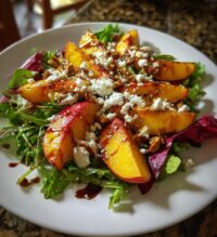 peach salad
