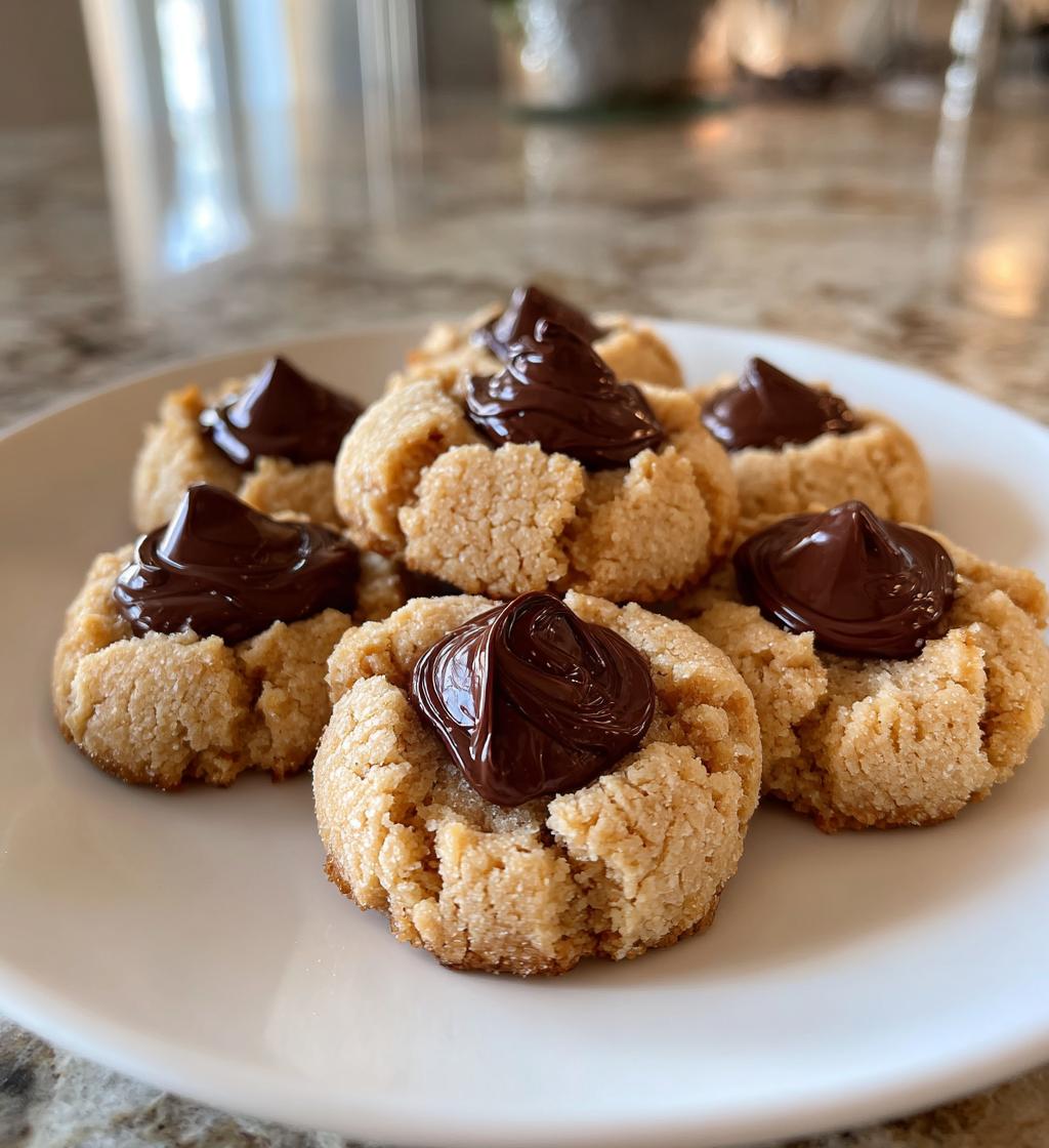 peanut butter blossom cookies