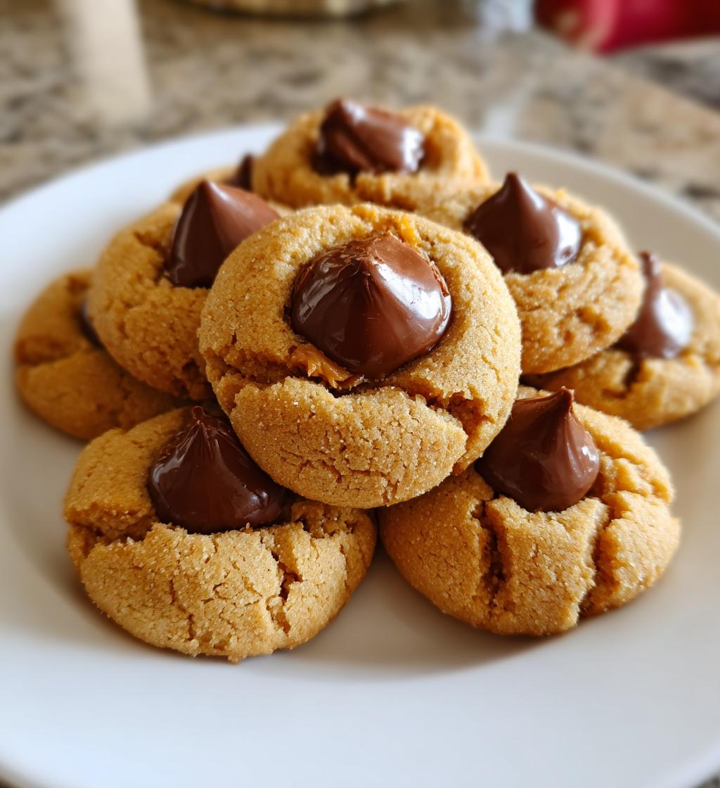 peanut butter blossoms