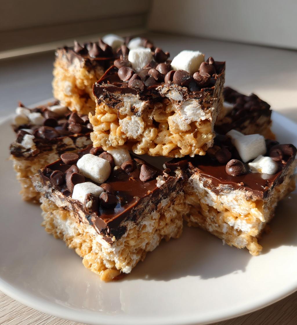 peanut butter marshmallow squares