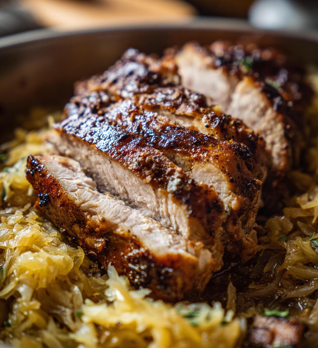 pork and sauerkraut
