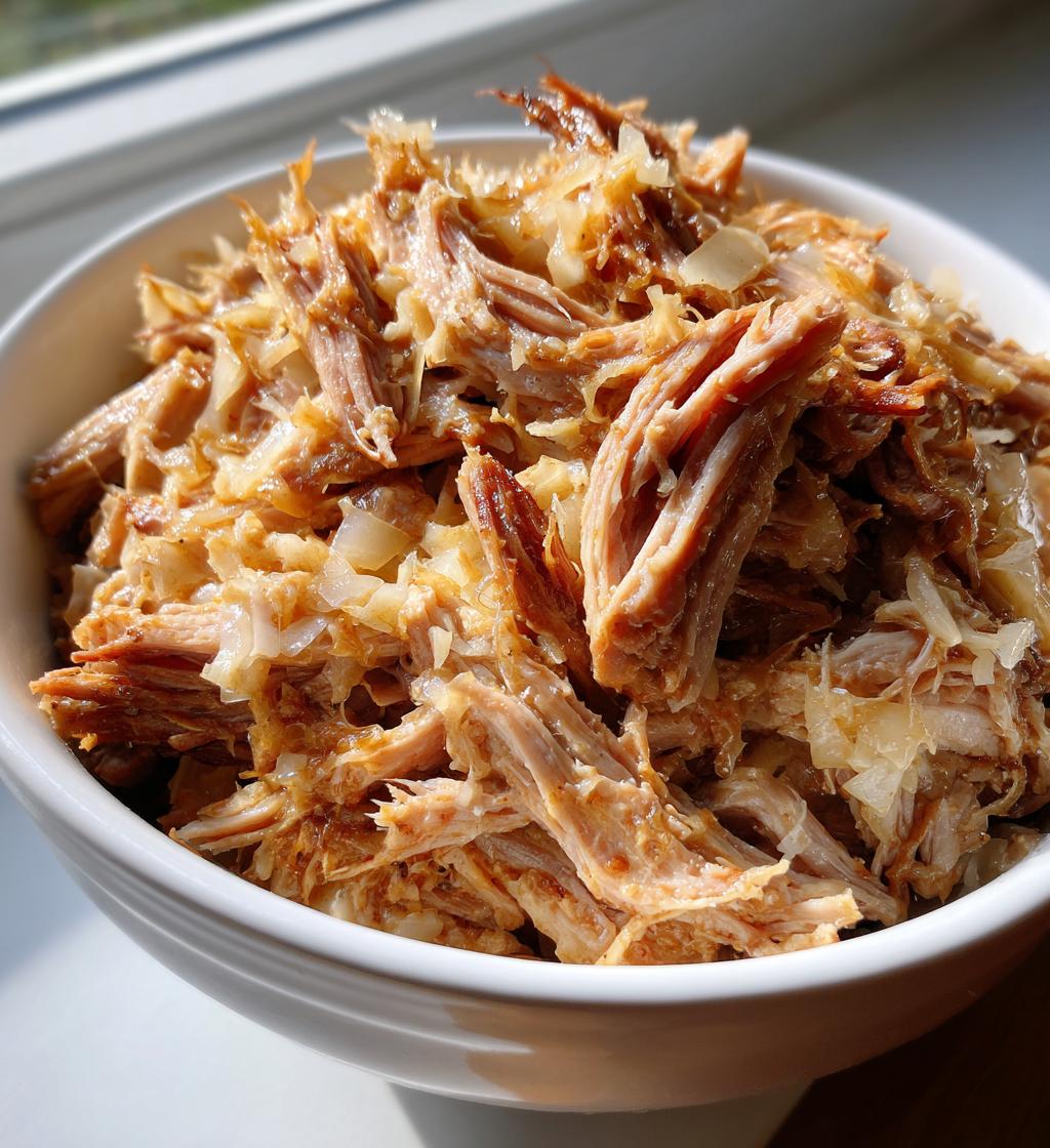 pork and sauerkraut crockpot