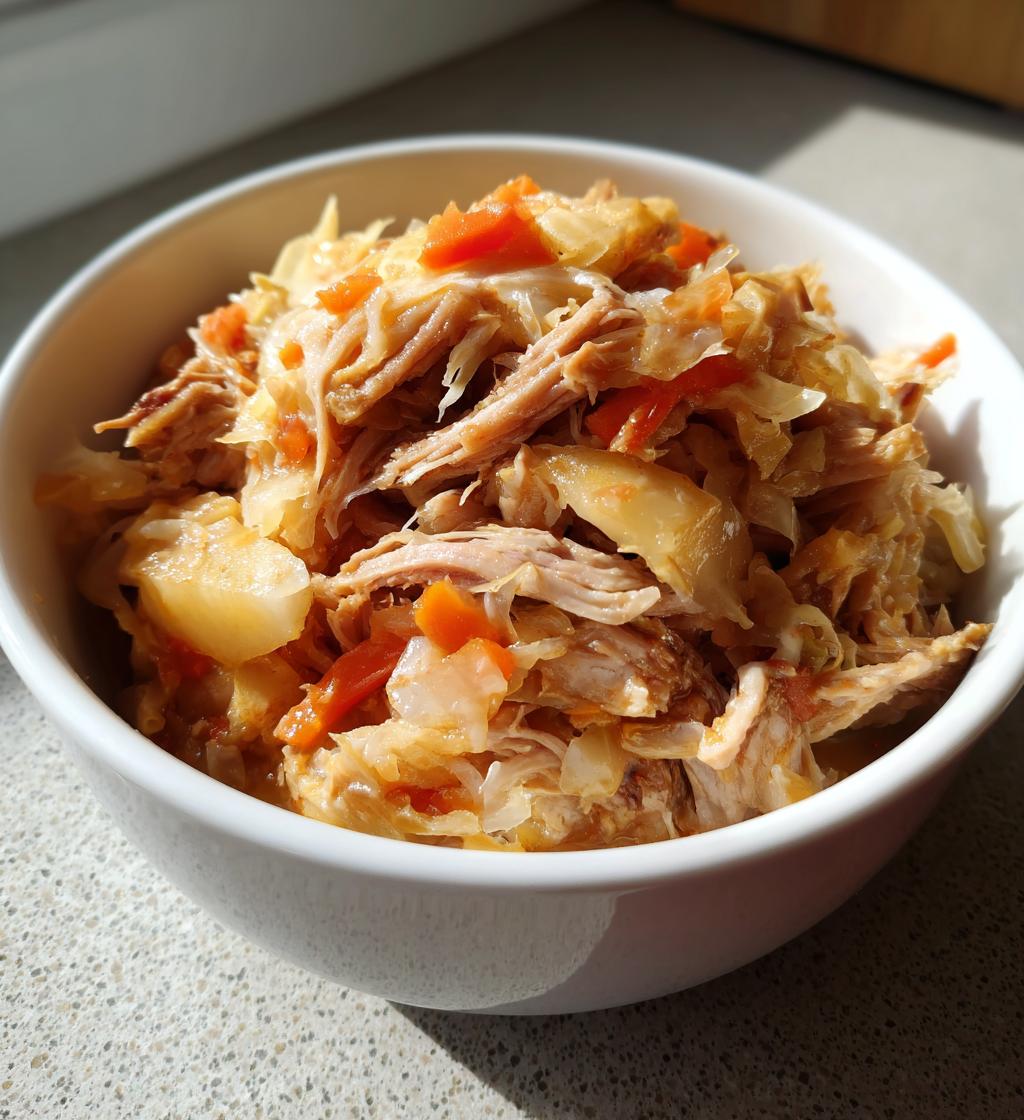 pork and sauerkraut crockpot