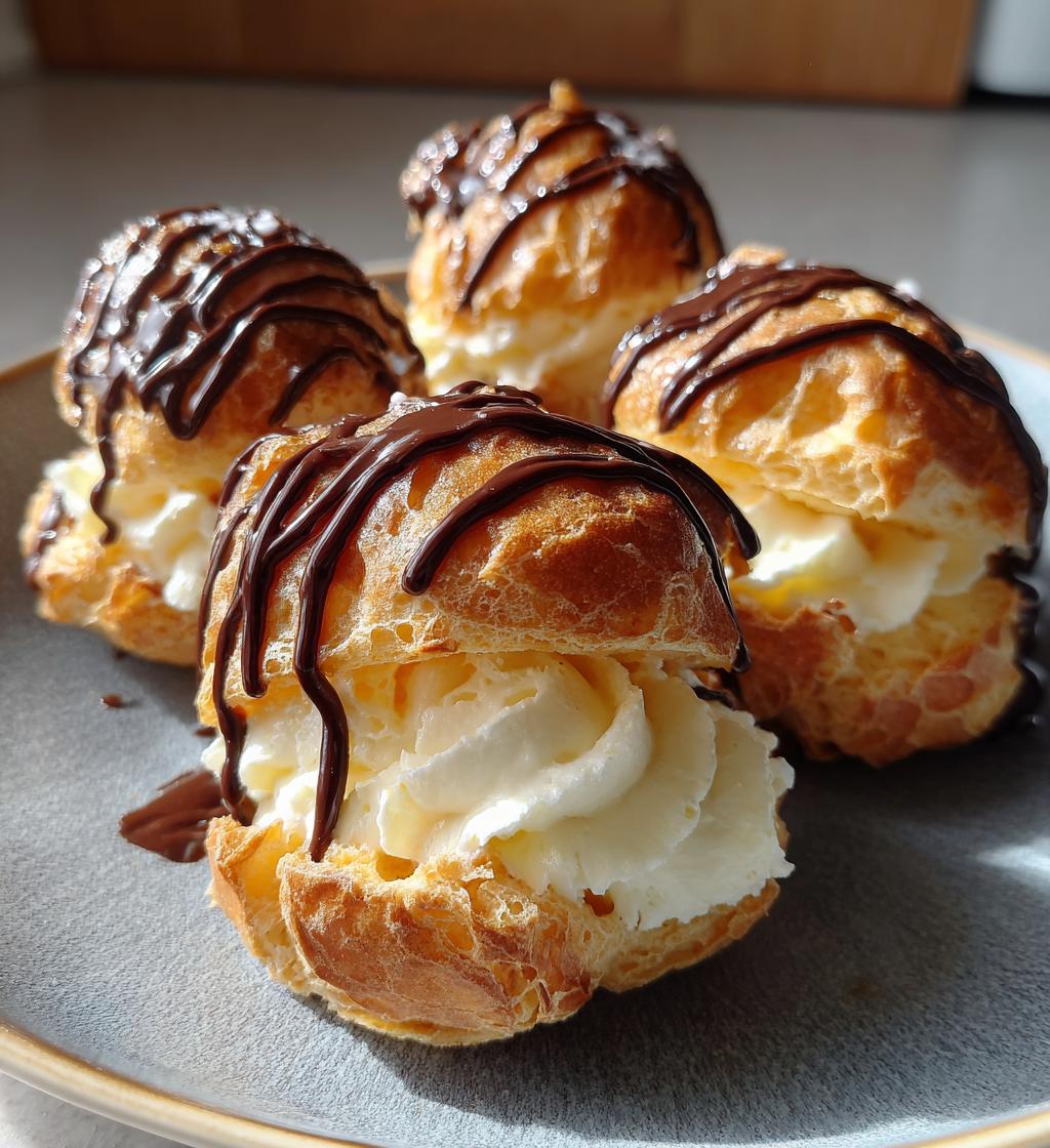 profiteroles