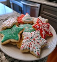 royal icing christmas cookies