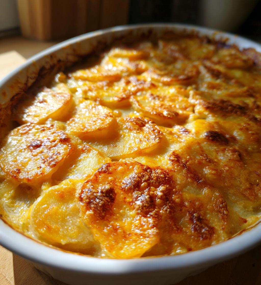 scalloped potatoes