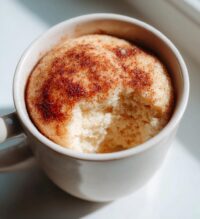 snickerdoodle mug cake