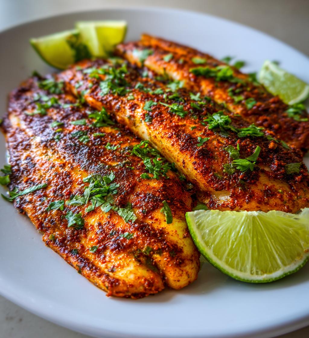 southwestern baked tilapia