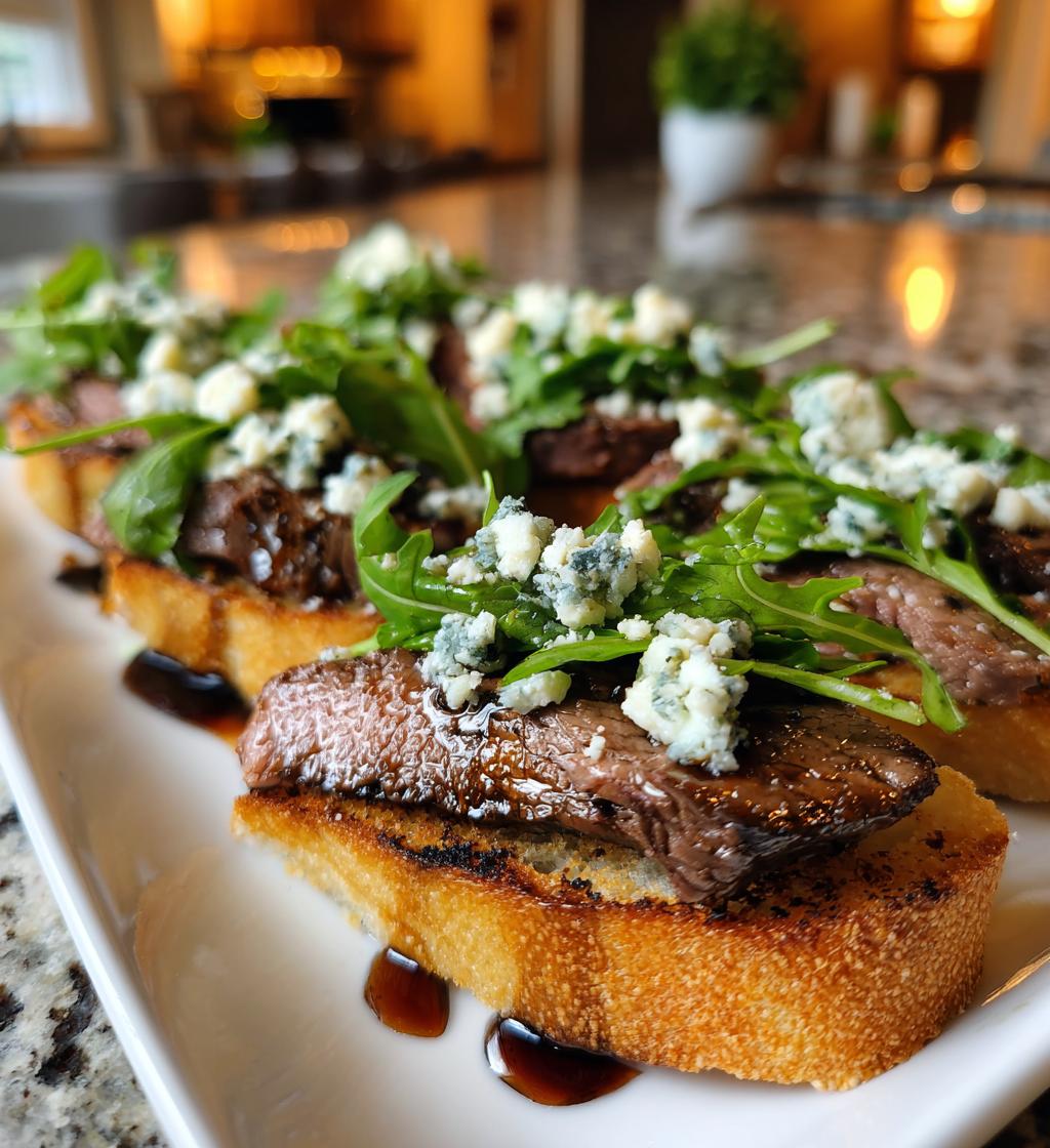 steak crostini