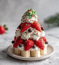 strawberry christmas tree
