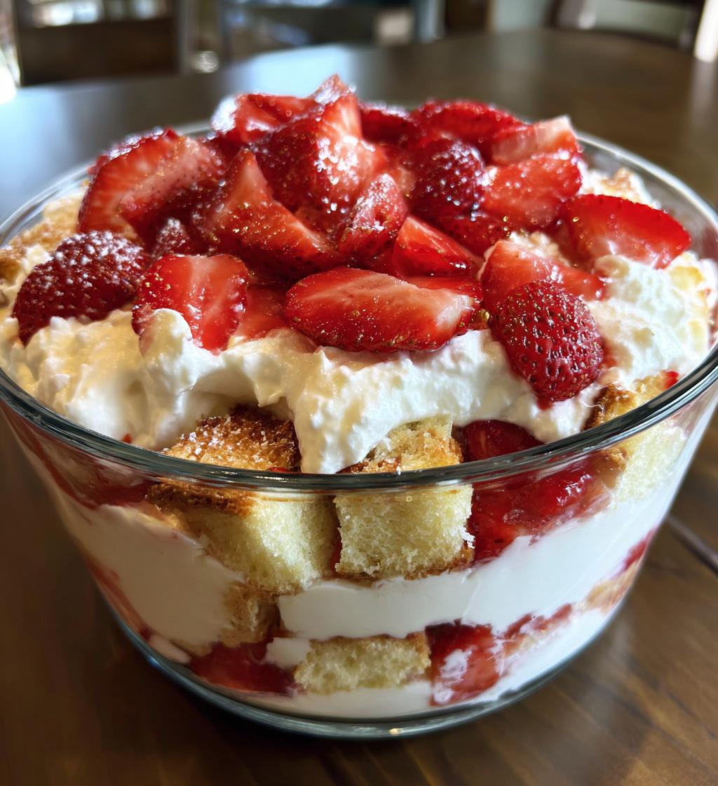strawberry trifle
