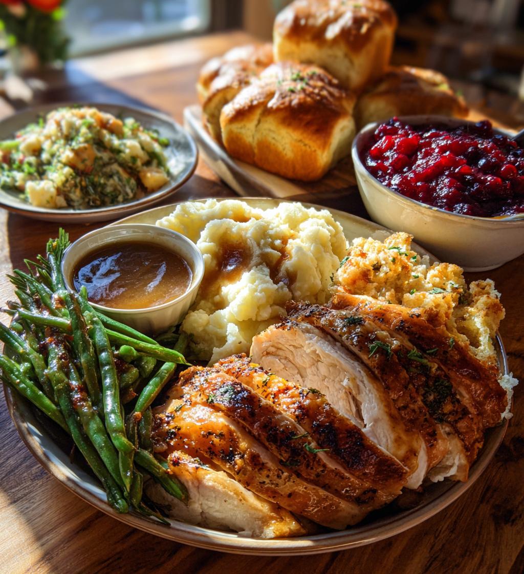 thanksgiving spread