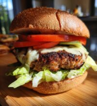 thanksgiving turkey burger