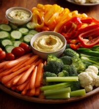 thanksgiving vegetable tray