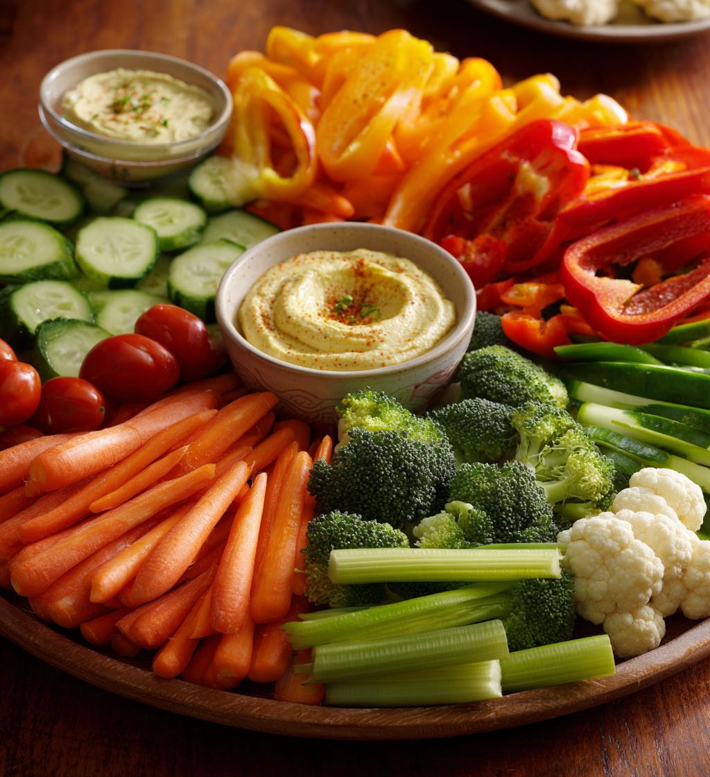 thanksgiving vegetable tray