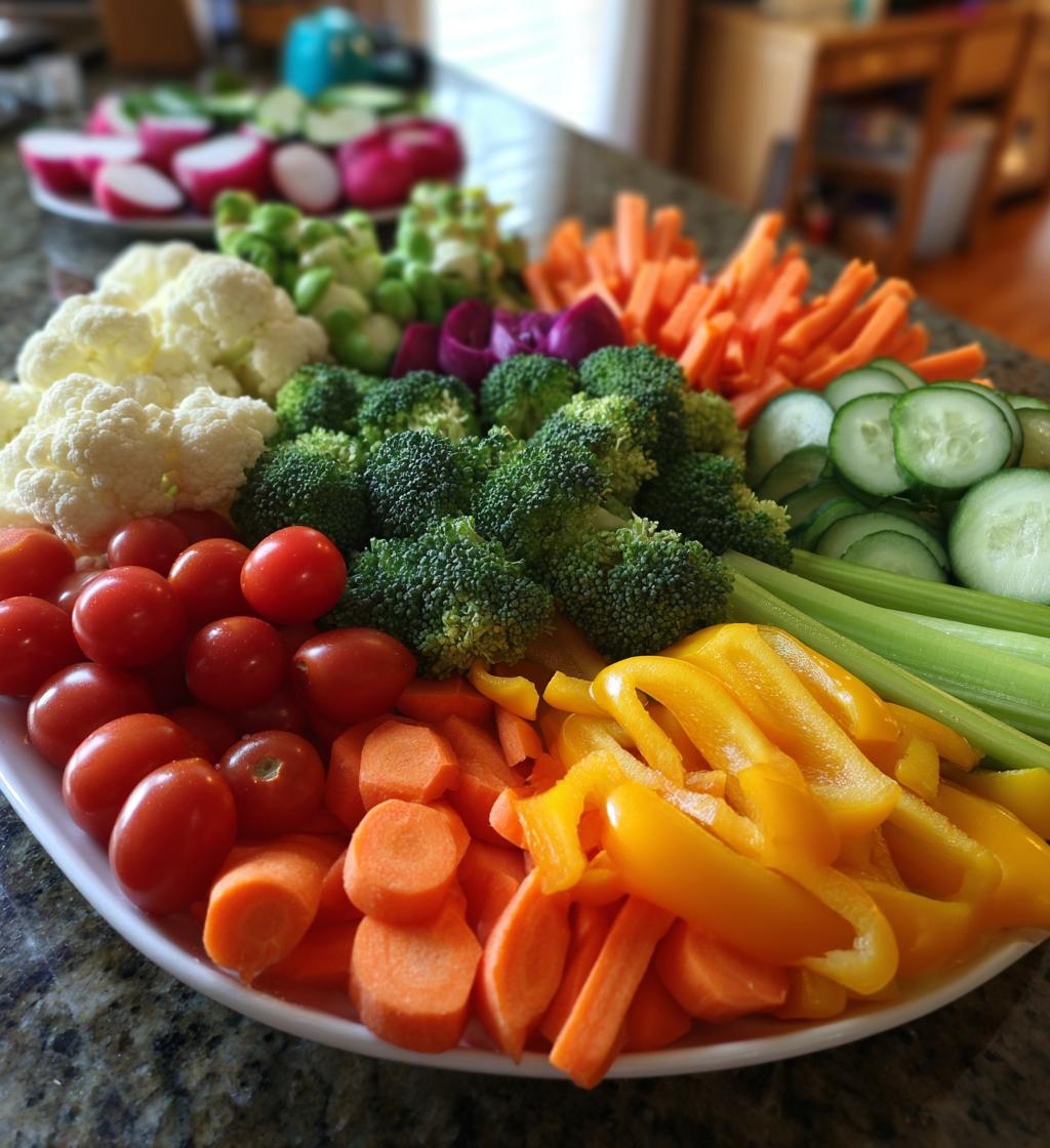 thanksgiving veggie tray ideas