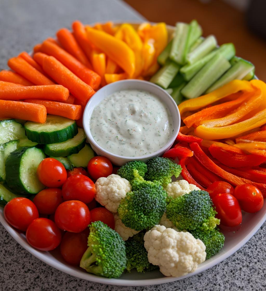 thanksgiving veggie tray