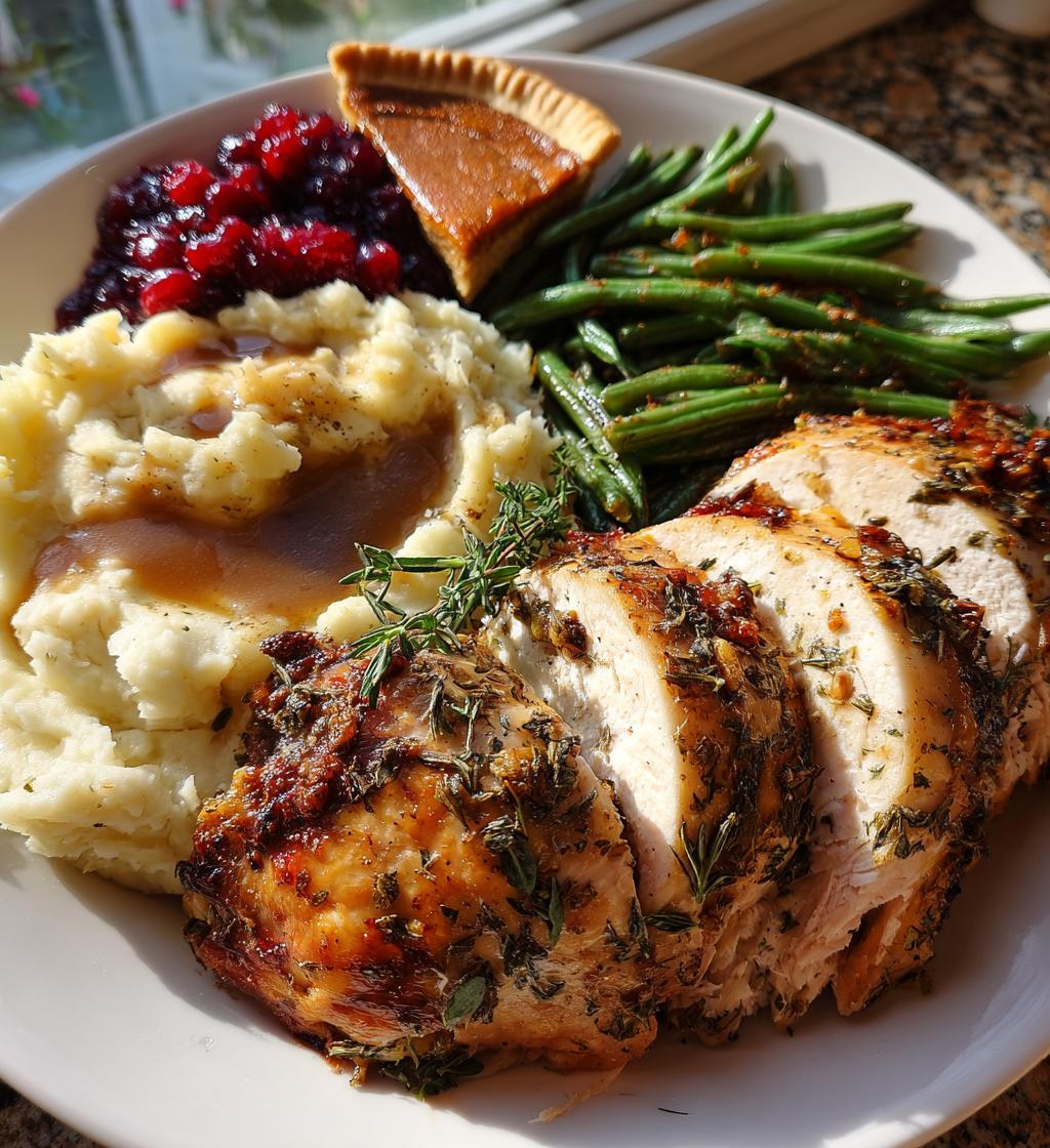 traditional thanksgiving dinner menu