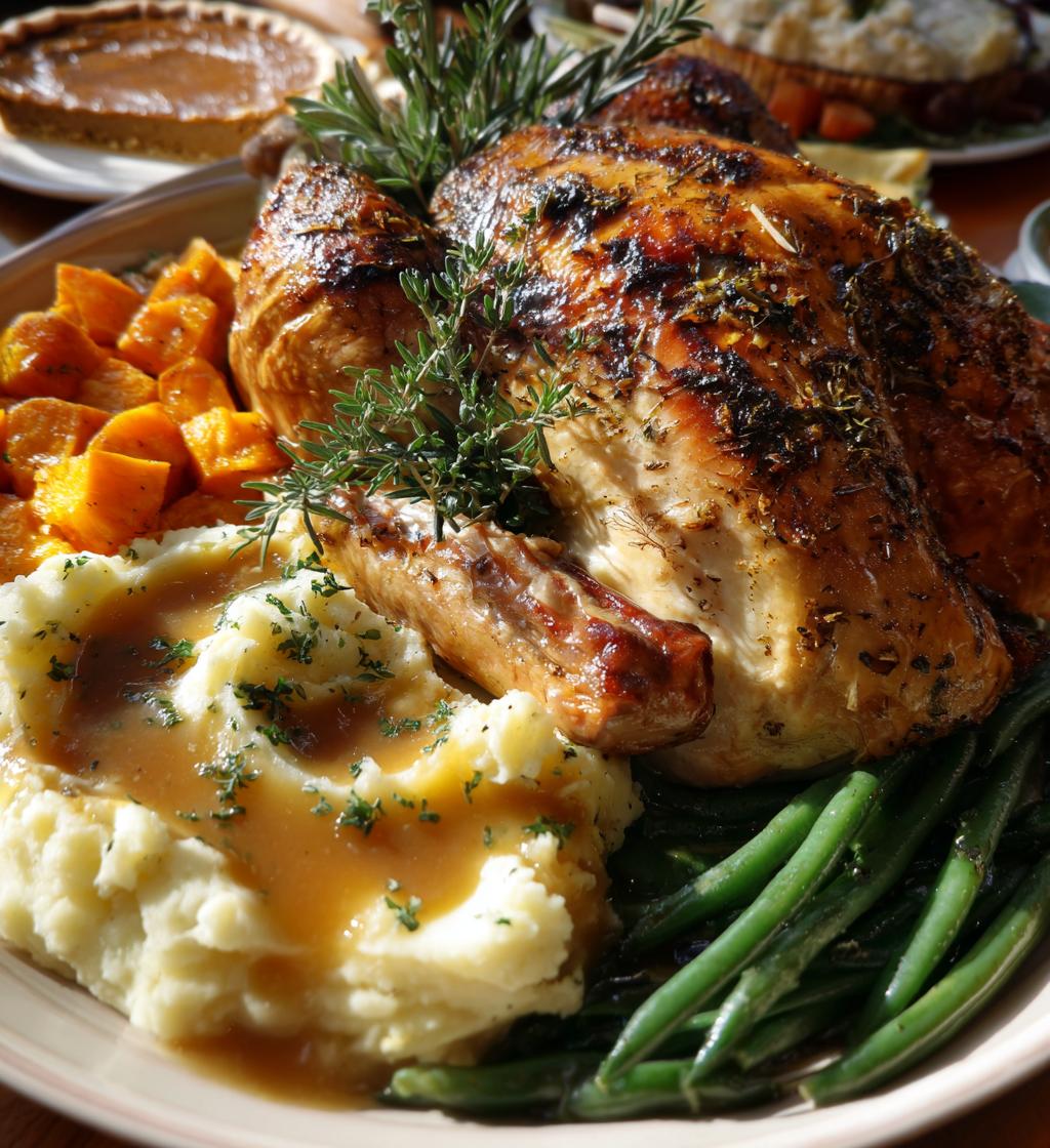 typical thanksgiving dinner list