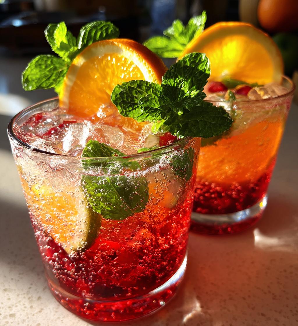 winter mocktails non alcoholic
