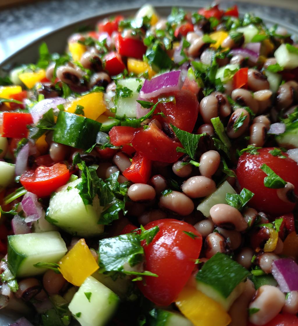 african black-eyed pea salad recipe