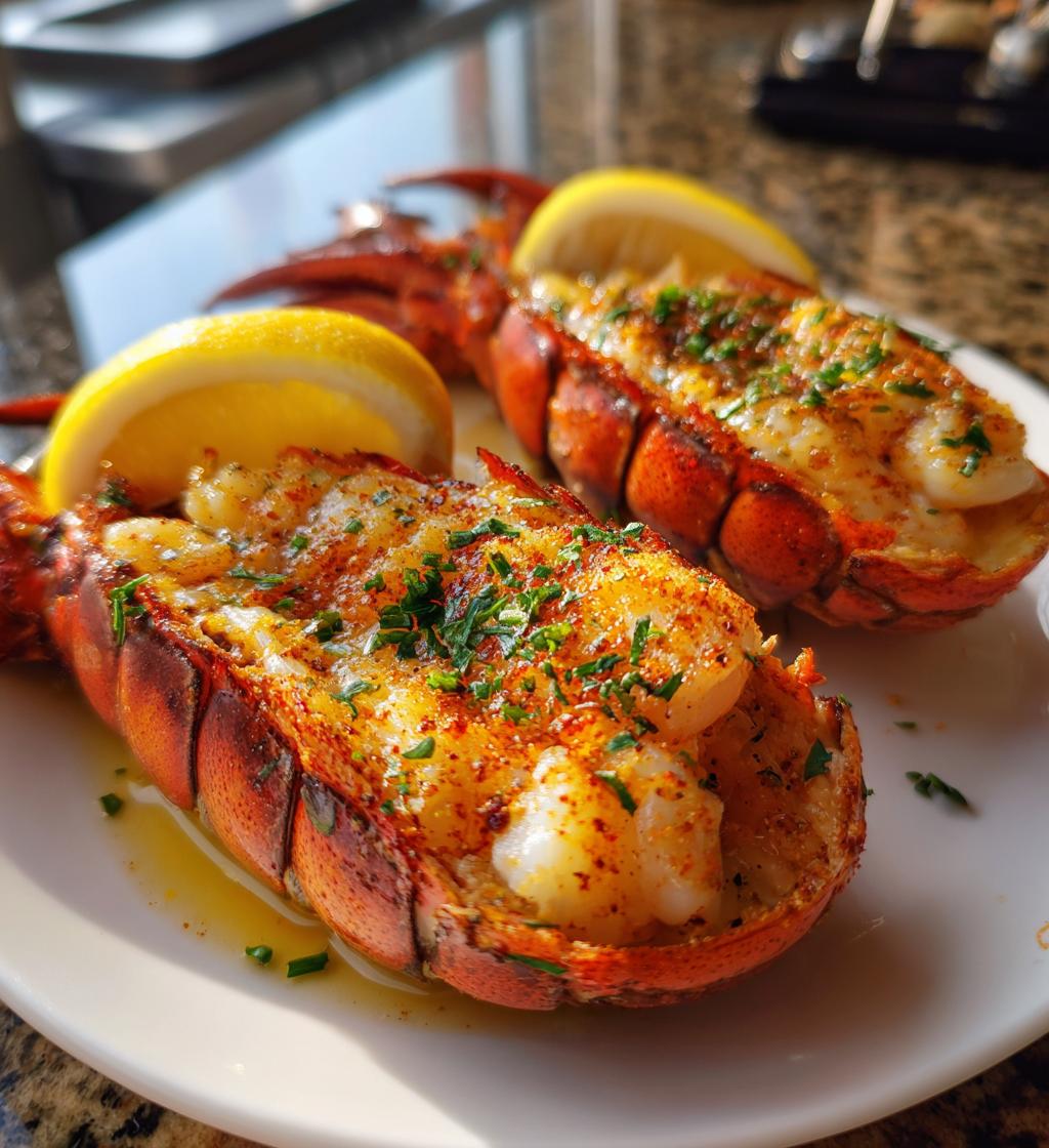air fry lobster tail