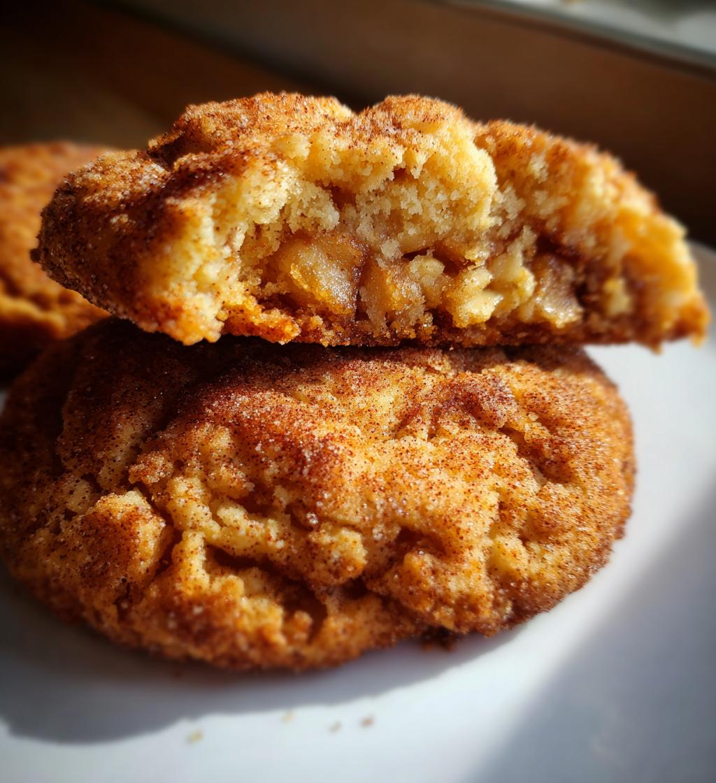 apple pie snickerdoodle cookie