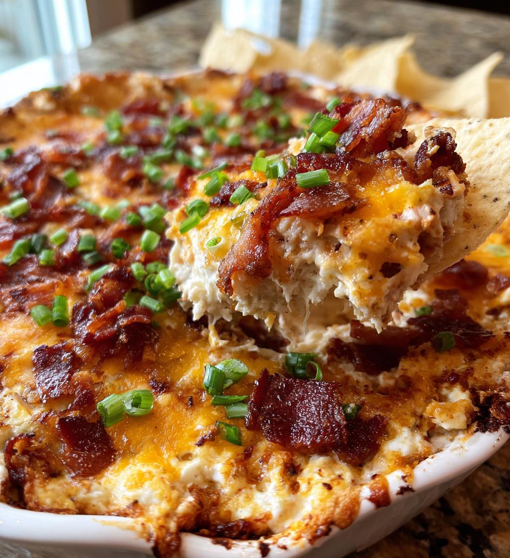 bacon dip for game day