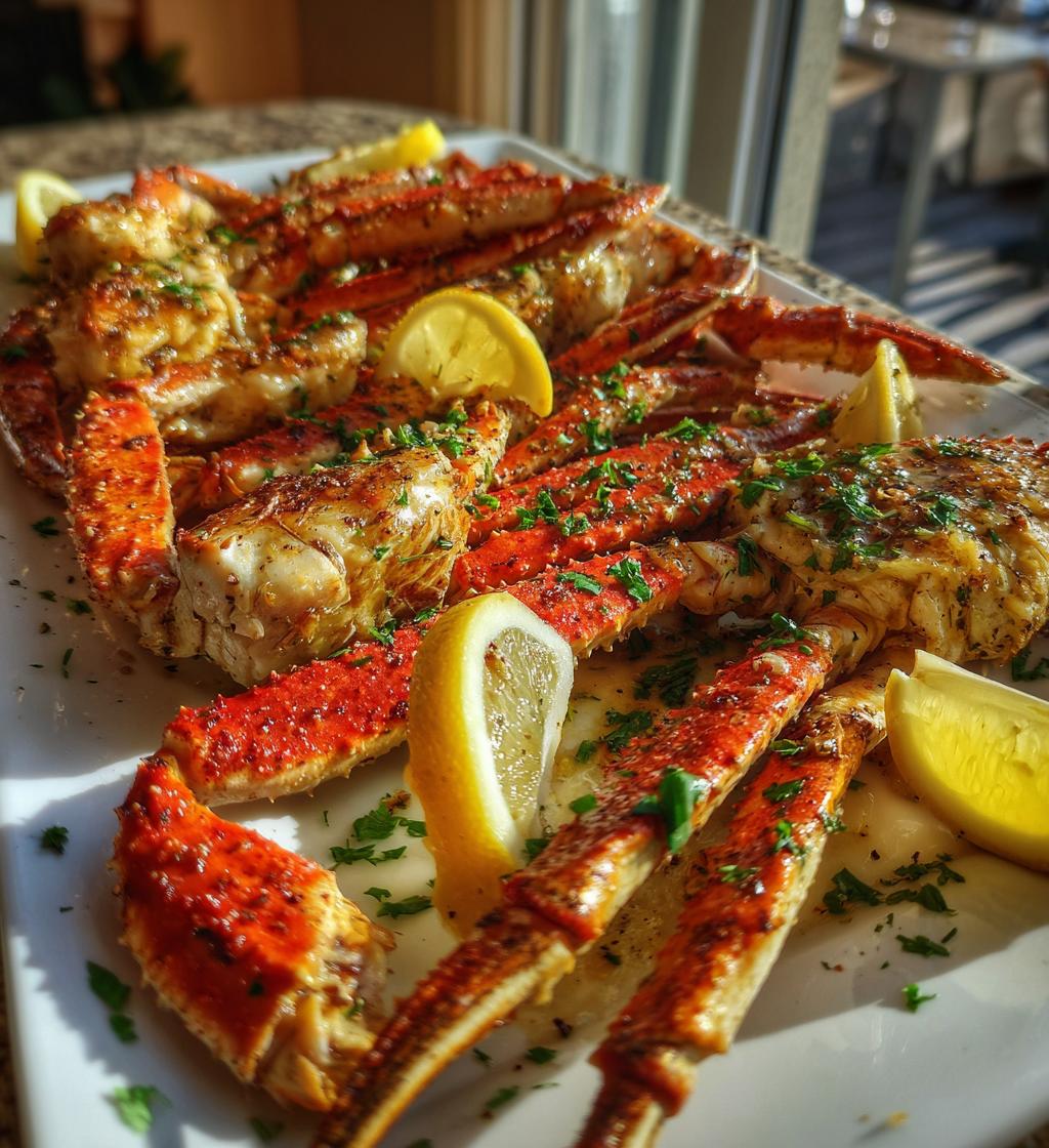 baked king crab legs oven