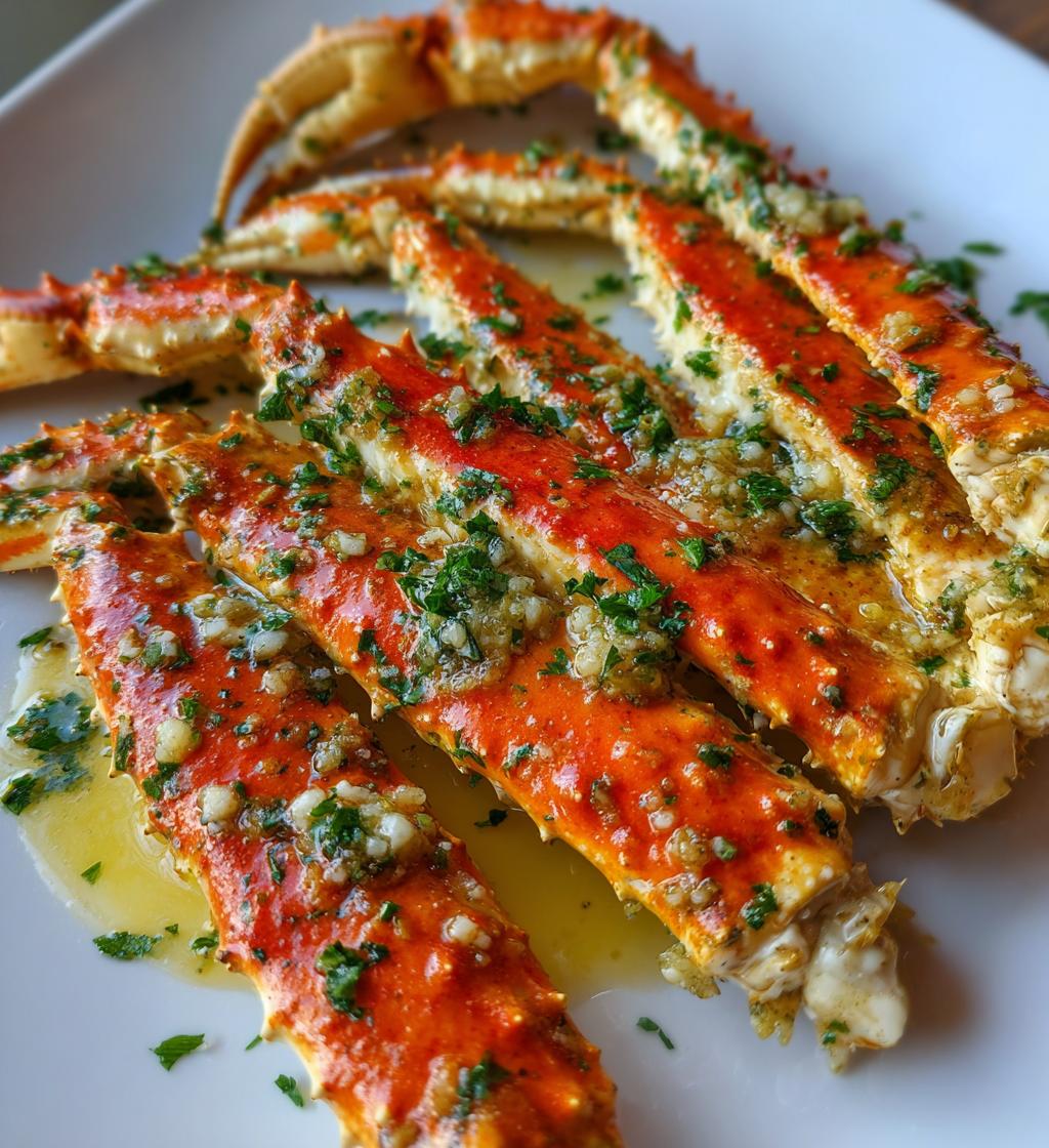 baked king crab legs