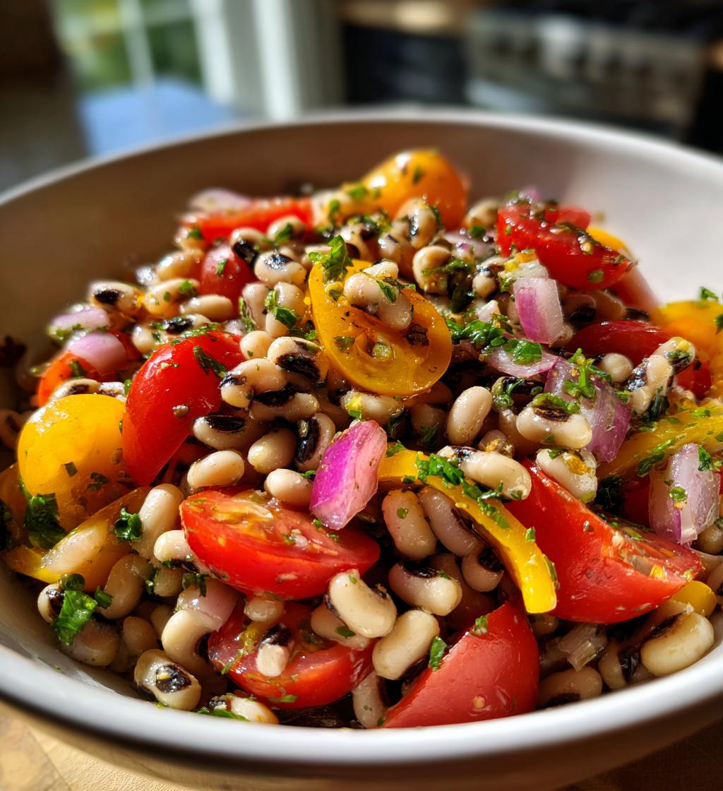 black eyed pea salad