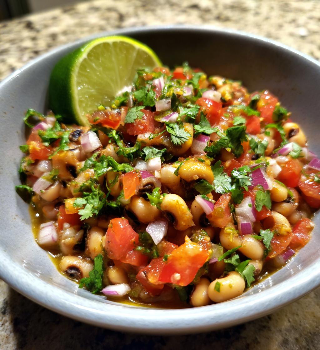 black eyed pea salsa dips