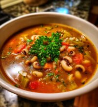 black eyed pea soup vegetarian