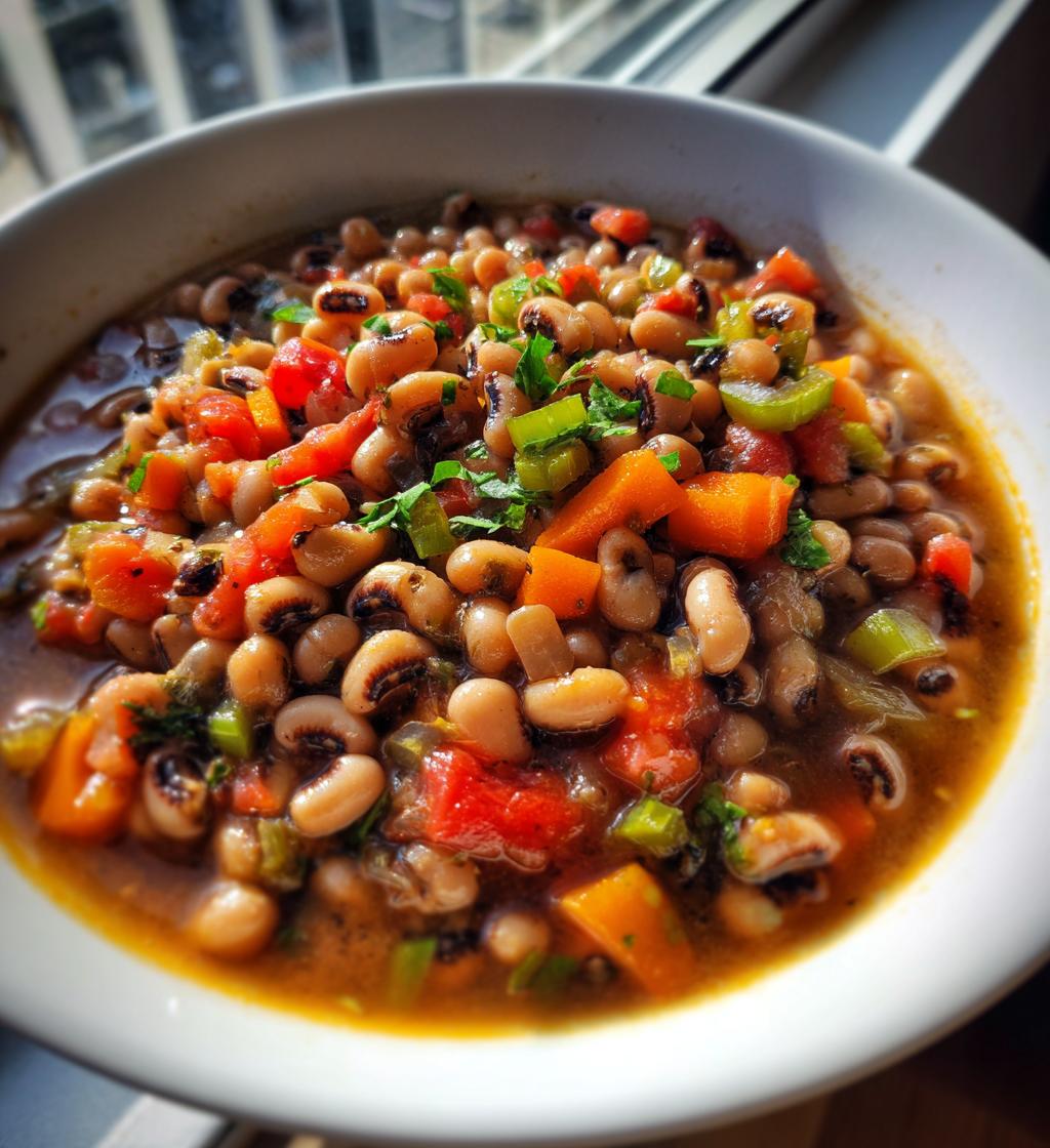 black eyed peas crockpot recipe