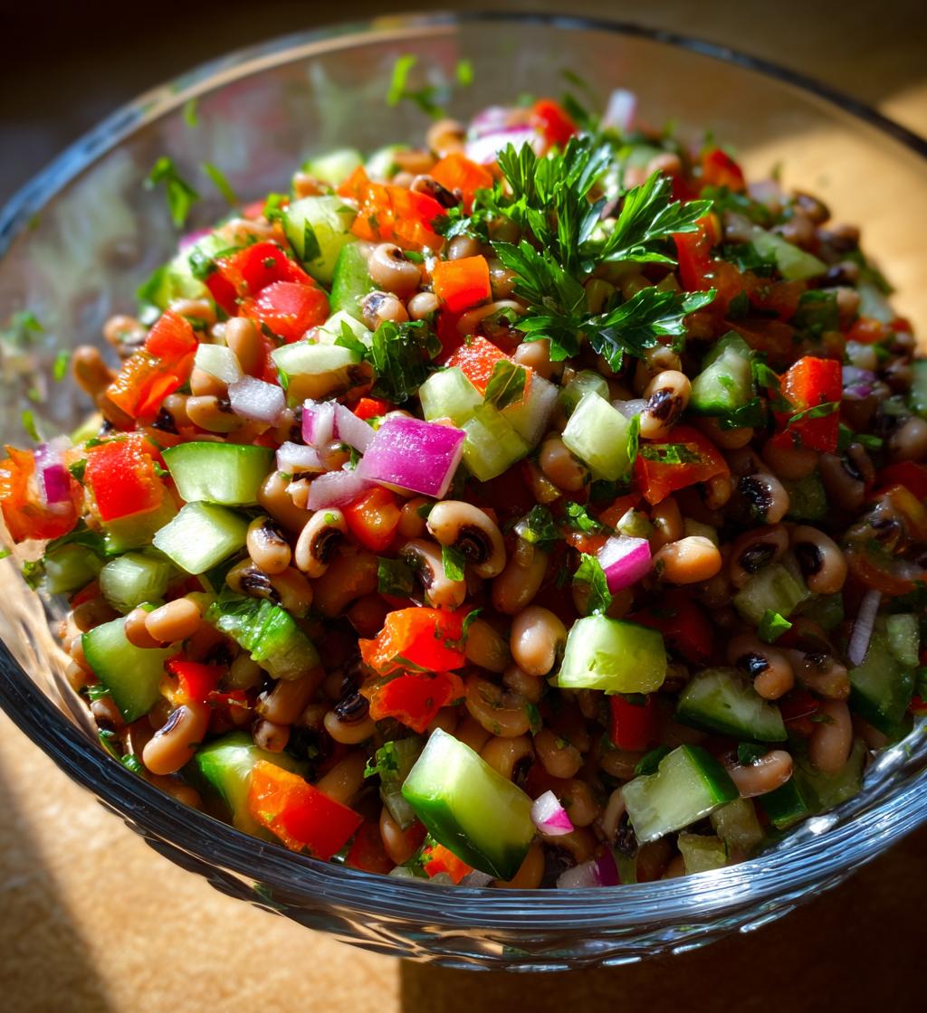 black eyed peas salad