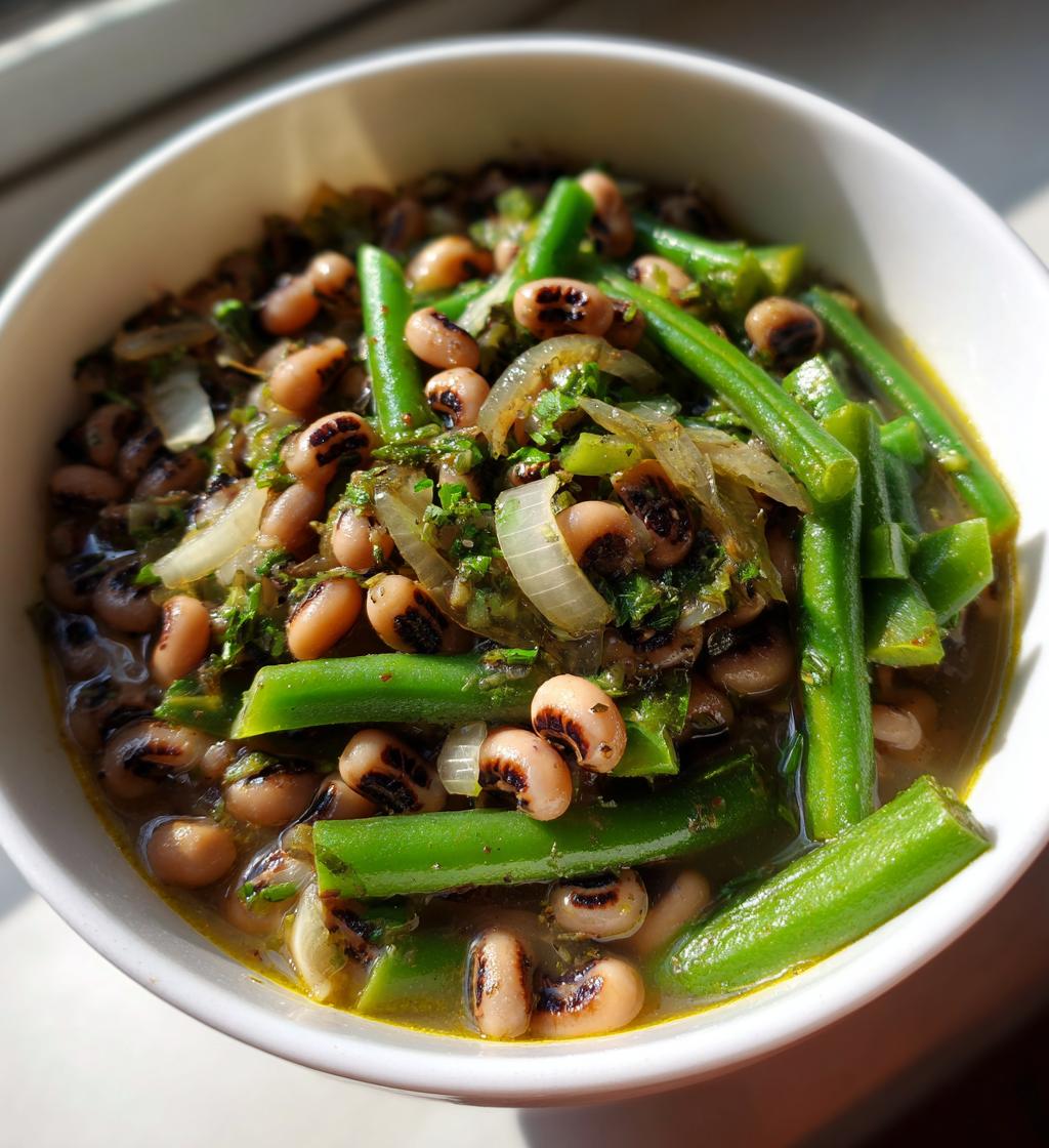 black eyed peas with snaps