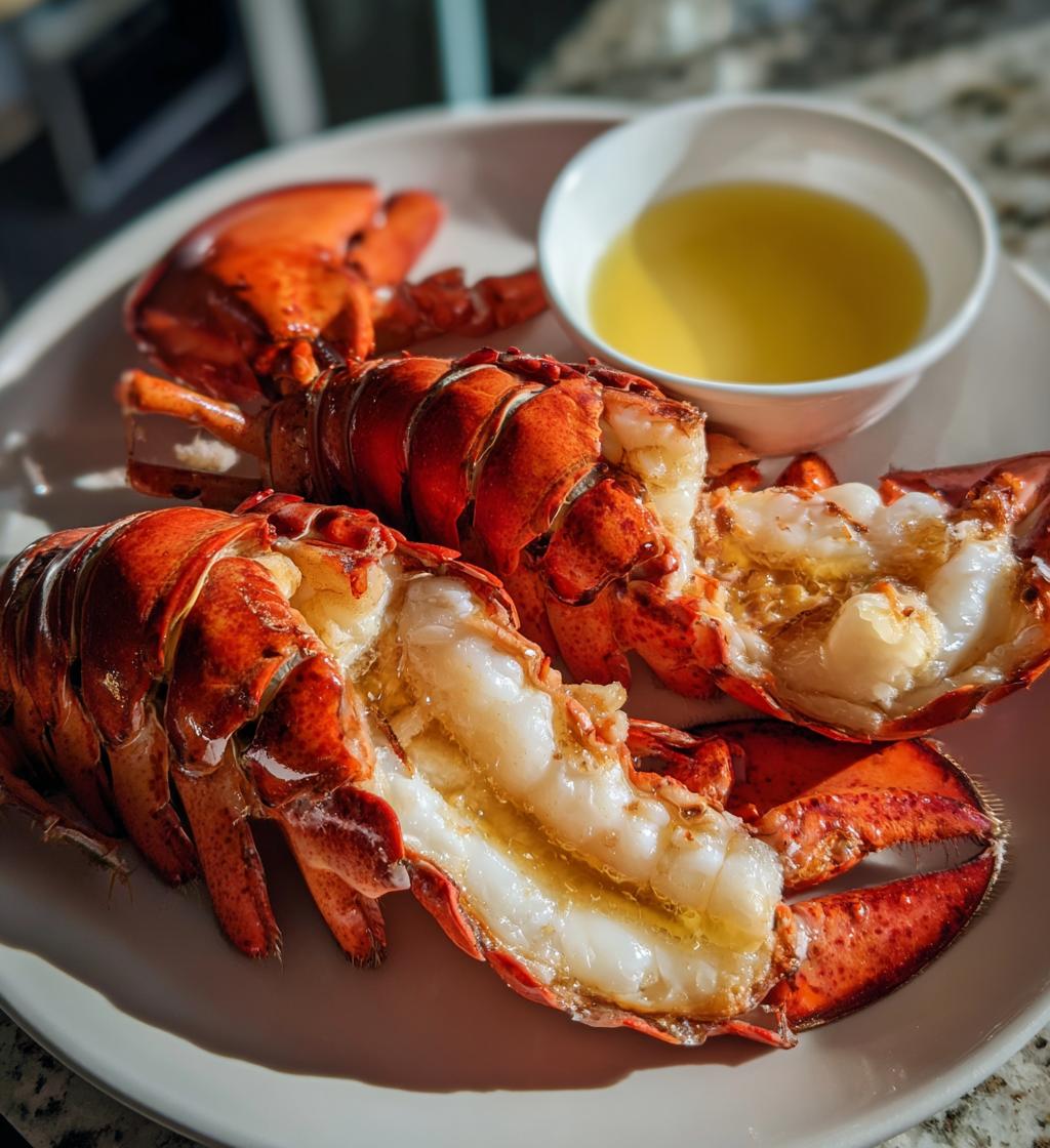 boiled lobster tail recipe