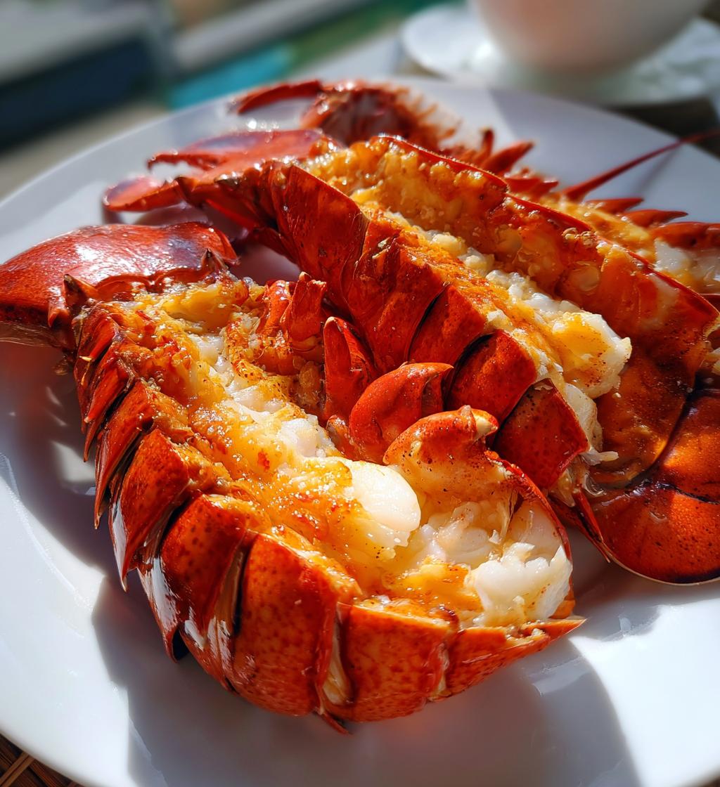 boiling lobster tails