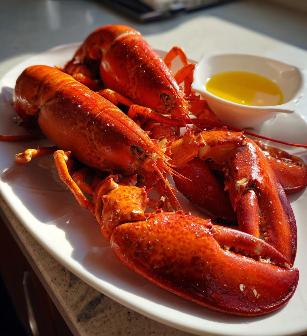 boiling lobster