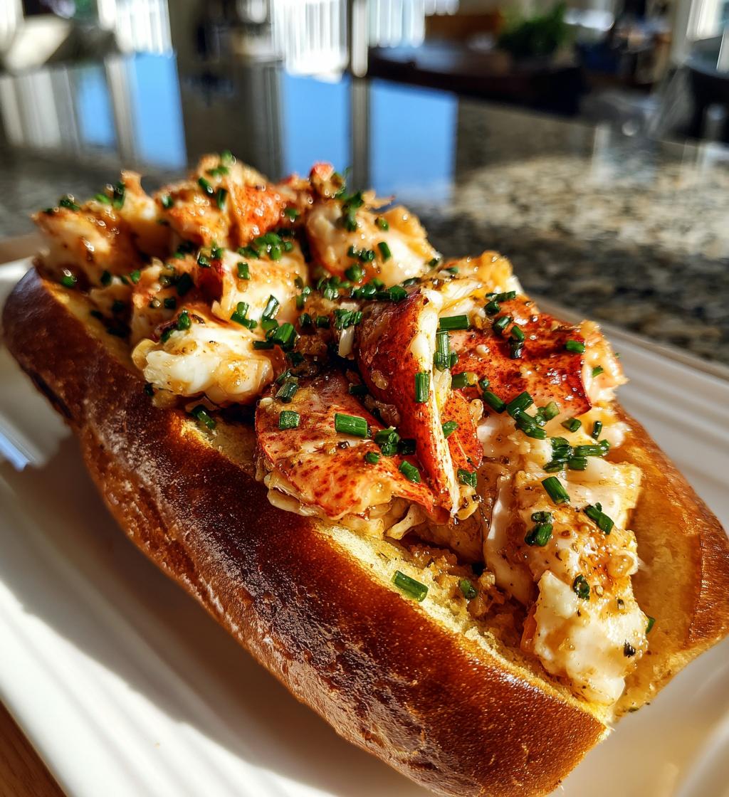 brown butter lobster roll