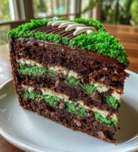 brownie football cake